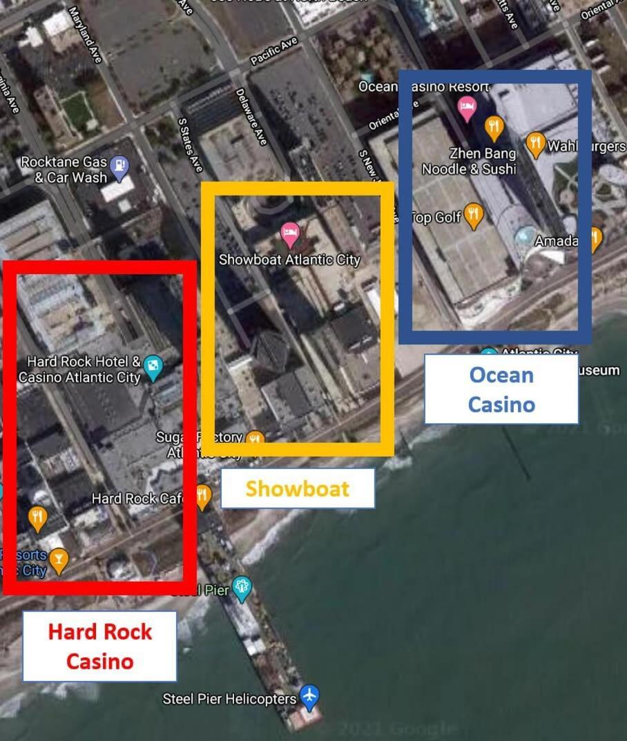 Stylish 2Br 3Ba Cozysuites On The Boardwalk Atlantic City Exterior foto